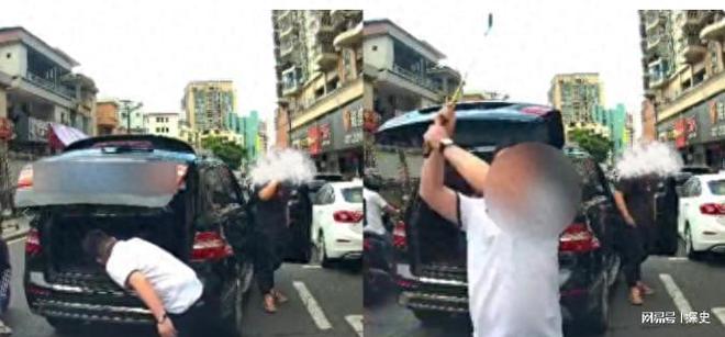 底裤”被扒企图拿钱平事出手大快人心九游会j9登录砸车3次！奔驰哥“(图20)